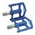 Педали велосипедные 4BIKE K325, материал CNC алюминий, размер платформы 110х81х10,5 мм, синие, ARV-K325BLU, изображение 3 - НаВелосипеде.рф