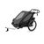 Велоприцеп Thule Chariot Sport2, детский, двухместный, Midnight Black, 10201023, изображение  - НаВелосипеде.рф