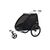 Велоприцеп Thule Coaster XT bike trailer+Stroll, детский, двухместный, Black, 10101810, изображение  - НаВелосипеде.рф