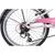Подростковый велосипед NOVATRACK BUTTERFLY 6 sp 20" 2019, 20SH6V.BUTTERFLY.PN9, Вариант УТ-00285552: Возраст: 7-9 лет (Рост: до 130 см), Цвет: белый-розовый, изображение 9 - НаВелосипеде.рф
