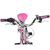 Подростковый велосипед NOVATRACK BUTTERFLY 6 sp 20" 2019, 20SH6V.BUTTERFLY.PN9, Вариант УТ-00285552: Возраст: 7-9 лет (Рост: до 130 см), Цвет: белый-розовый, изображение 14 - НаВелосипеде.рф