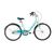 Женский велосипед NOVATRACK 24" ANCONA 2020, 24AH3V.ANCONA.12GN20, Вариант УТ-00286246: Рама: 12" (Рост: 130-150 см), Цвет: голубой, изображение  - НаВелосипеде.рф