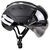 Велошлем Casco SPEEDairo, black, including Vautron visor, 15.04.1502, Вариант УТ-00285541: Размер: L (59-63 см), изображение 3 - НаВелосипеде.рф