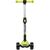 Самокат-кикборд Novatrack Rainbow Car Boy Pro, 120/80 мм, лимонный, 120CBP.RAINBOW.LM20, 2020, изображение 2 - НаВелосипеде.рф