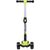 Самокат-кикборд Novatrack Rainbow Car Girl Pro, 120/80 мм, лимонный, 120CGP.RAINBOW.LM20, 2020, изображение 2 - НаВелосипеде.рф