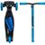 Самокат-кикборд Novatrack Rainbow Start, 120/80 мм, голубой, 120.NRAINBOW.BL20, 2020, изображение 3 - НаВелосипеде.рф