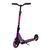 Самокат для детей NOVATRACK POLIS PRO, алюминий, складной с помощью кнопки на раме, эргономичный Y-руль, 180.POLIS.VT21, изображение  - НаВелосипеде.рф