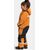 Детский комбинезон DIDRIKSONS ZEKE KID'S COVERALL, оранжевый, 503837, Вариант УТ-00289235: Размер: 100, изображение 4 - НаВелосипеде.рф