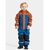 Комбинезон детский Didriksons ZEB KID'S COVERALL 458, лазурный, 503854, Вариант УТ-00291939: Размер: 100, изображение 3 - НаВелосипеде.рф