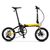 Складной велосипед Dahon K3 PLUS 14" 2022, VD22011, Вариант УТ-00292217: Рама: one size (Рост: 145-185 см), Цвет: black/BLUE, изображение 5 - НаВелосипеде.рф