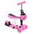 Самокат N.ERGO Т59980С, 5-в-1, розовый, GL001157357, изображение  - НаВелосипеде.рф