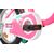 Детский велосипед NOVATRACK MAPLE 16" 2021, 164MAPLE.PN21, Вариант УТ-00293025: Возраст: 4-6 лет (Рост: 105-115 см), Цвет: розовый, изображение 6 - НаВелосипеде.рф