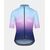 Велоджерси Café Du Cycliste Fleurette shaded, женская, короткий рукав, голубо-фиолетовый ,3700955340233, Вариант УТ-00293146: Размер: S, изображение  - НаВелосипеде.рф