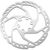 Ротор велосипедный Shimano XT RT66, 203мм, 6-болтов, ISMRT66L, изображение  - НаВелосипеде.рф