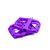 Педали велосипедные E Thirteen Base Flat Pedal Composite Eggplant, PD2USA-103, изображение  - НаВелосипеде.рф