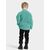 Куртка детская Didriksons OHLIN KID'S PARKA, мятно-бирюзовый, 503841, Вариант УТ-00297608: Размер: 100 , изображение 3 - НаВелосипеде.рф