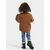 Куртка детская Didriksons OHLIN KID'S PARKA, медно-коричневый, 503841, Вариант УТ-00297610: Размер: 100 , изображение 2 - НаВелосипеде.рф