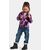 Куртка детская DIDRIKSONS MONTE KIDS PR JKT, острова на ярко-фиолетовом, 503925, Вариант УТ-00297614: Размер: 100 , изображение 2 - НаВелосипеде.рф
