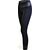 Велоштаны FUNKIER Olbia Thermal S-138W- B15 Black Women Active Tights with Bottem Reflective zipper, B15, изображение  - НаВелосипеде.рф