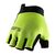 Велоперчатки 100 Exceeda Gel Short Finger Glove, короткие пальцы, Fluo Уellow, 2022, 10024-00007, Вариант УТ-00319952: Цвет Fluo Уellow, размер M, изображение  - НаВелосипеде.рф