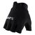 Велоперчатки 100 Exceeda Gel Short Finger Glove, короткие пальцы, Black, 10024-00000, Вариант УТ-00319954: Цвет Black, размер L, изображение  - НаВелосипеде.рф