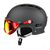 Шлем горнолыжный CASCO CX-3 icecube, black, 07.3312.M, Вариант УТ-00300824: Размер: M (56-59 см), изображение 5 - НаВелосипеде.рф