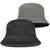 Панама Buff Travel Bucket Hat Gline, двусторонняя, Black-Grey, 128626.999.25.00, Вариант УТ-00330354: Размер M/L, изображение 2 - НаВелосипеде.рф