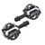 Педали велосипедные BBB clipless ForceMount crmo axle, черный, сталь, BPD-14_black, изображение  - НаВелосипеде.рф