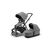 Коляска городская с люлькой Thule Sleek + Bassinet Grey Mel on Black, 11000023, изображение  - НаВелосипеде.рф
