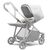Вставка для новорожденных Thule Newborn Inlay Soft Grey, для колясок, 11200300, изображение от магазина НаВелосипеде.рф Вставка для новорожденных Thule Newborn Inlay Soft Grey, для колясок, 11200300, изображение  - НаВелосипеде.рф