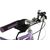 Подростковый велосипед Novatrack Alice V 24" 2021, 24SH6SV.ALICE.12LC21, Вариант УТ-00300117: Рама: 12" (Рост: 140-160 см), Цвет: лиловый, изображение 3 - НаВелосипеде.рф