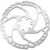 Ротор велосипедный Shimano RT66, 160 мм, 6-болтовый ISMRT66S, изображение  - НаВелосипеде.рф