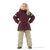 Куртка зимняя DIDRIKSONS GNISTA KIDS JKT 421, детская, c утеплителем, сливовый, 501487, Вариант УТ-00350092: Рост: 100, Цвет: сливовый, изображение 2 - НаВелосипеде.рф