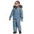 Куртка детская DIDRIKSONS POLARBJORNEN PR KID'S PARKA 504, снегири на голубом, 504361, Вариант УТ-00352879: Рост: 130, Цвет: Снегири на голубом, изображение 6 - НаВелосипеде.рф