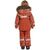 Куртка детская DIDRIKSONS POLARBJORNEN PR KID'S PARKA 506, снегири на оранжевом, 504361, Вариант УТ-00352880: Рост: 100, Цвет: Снегири на оранжевом, изображение 3 - НаВелосипеде.рф