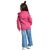 Толстовка детская DIDRIKSONS CORIN KIDS JKT 667, неоновый розовый, 504117, Вариант УТ-00352993: Рост: 100, Цвет: Неоновый розовый, изображение 2 - НаВелосипеде.рф