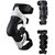Наколенники POD K4 2.0, White/Black, 2022, K4024-058-XL/2X, Вариант УТ-00356941: Размер: M/L, Цвет: White/Black, изображение 2 - НаВелосипеде.рф