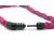 Замок вело ABUS, 4мм, кодовый 3-х разр, Steel-O-Chain 4804C/75см  класс защиты 3/15, 360гр, розовый, 05-0086810, изображение 3 - НаВелосипеде.рф