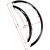 Крылья велосипедные комплект, Vinca Sport, 26, ширина 60мм, удлиненные, черные, HN 12 (26”) black, изображение 10 - НаВелосипеде.рф