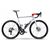 Велосипед шоссейный BMC Teammachine SLR01 ONE Dura Ace Di2 Disc Miche, 2022, SLR01DADISCBlack, Вариант УТ-00374153: Рама: 51. Цвет: белый/черный/красный, изображение 2 - НаВелосипеде.рф
