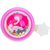 Звонок велосипедный детский Vinca Sport, "лебедь", YL 20 pink, изображение 2 - НаВелосипеде.рф
