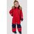 Комбинезон детский NORPPA SINARA KIDS COVERALL, красный, 100230, Вариант УТ-00376618: Рост: 100, изображение  - НаВелосипеде.рф