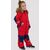 Комбинезон детский NORPPA SINARA KIDS COVERALL, красный, 100230, Вариант УТ-00376618: Рост: 100, изображение 2 - НаВелосипеде.рф