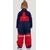 Брюки детские NORPPA ORON KID'S PANTS  040 красный, 100231 , Вариант УТ-00376793: Рост: 130, изображение 3 - НаВелосипеде.рф