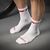 Велоноски GripGrab Summer Sock, Regular, средний профиль, белый, 3003LWhite, Вариант УТ-00048485: Размер L (44-47), изображение 3 - НаВелосипеде.рф
