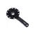 Шатуны Rotor 3D+ MAS Crankset RD BCD110X5 Black/Red 175mm, C02-058-21010-001, изображение 4 - НаВелосипеде.рф
