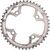 Звезда передняя велосипедная Shimano Deore для FC-M510, 48T, серебристая Y1DS98210, изображение  - НаВелосипеде.рф