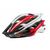 Велошлем спортивный AUTHOR Aero 121 Red/wht Double InMold (52-58см) красно-белый 8-9001390, изображение  - НаВелосипеде.рф