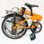 Складной велосипед Dahon Speed D7 2017, VD17005, Вариант УТ-00033880: Колёса: 20" (Рост: 140-190 см), Цвет: Azure (голубой), изображение 5 - НаВелосипеде.рф