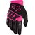 Велоперчатки подростковые Fox Dirtpaw Race Youth Glove, черно-розовые, 2018, 19507-285-M, Вариант УТ-00069768: Размер: M, изображение  - НаВелосипеде.рф
